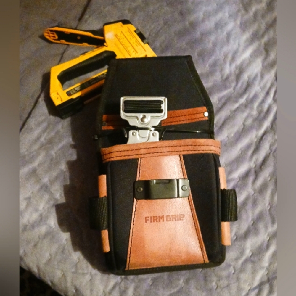 FIRM GRIP Everyday Modular Belt Kit Leather Construction Handyman  (+FreeGift!)